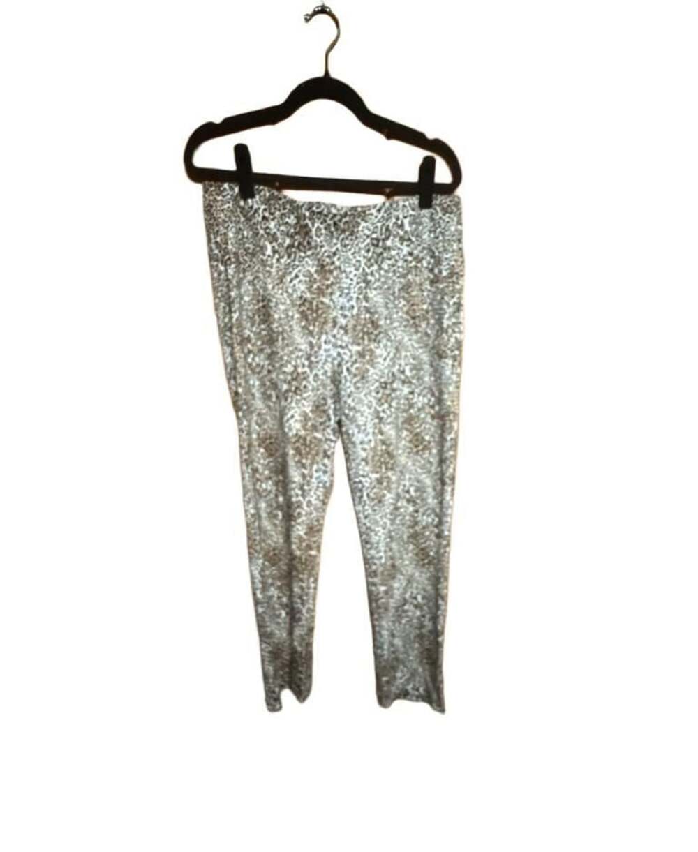 Chico's Animal Print Pants Size 1.5 US Size 10 Leopard